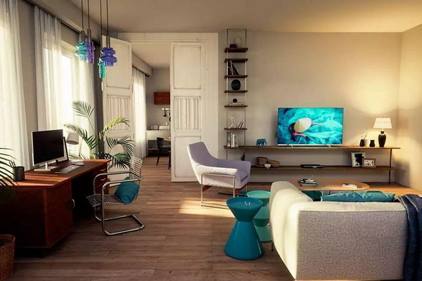 Televizor Philips 55PUS7556, 55'', 4K UHD