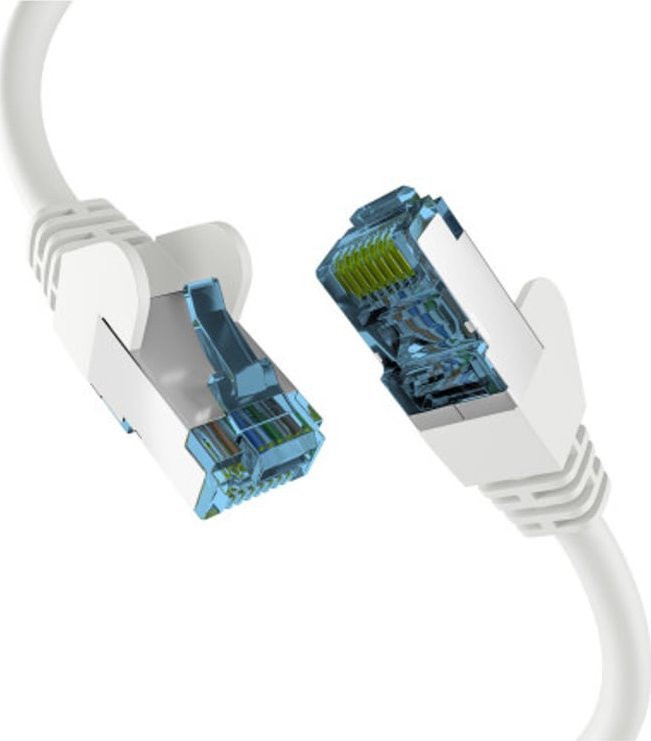Kabllo rrjeti EFB Elektronik EC020200135, Cat7 S/FTP, 1m, e bardhë
