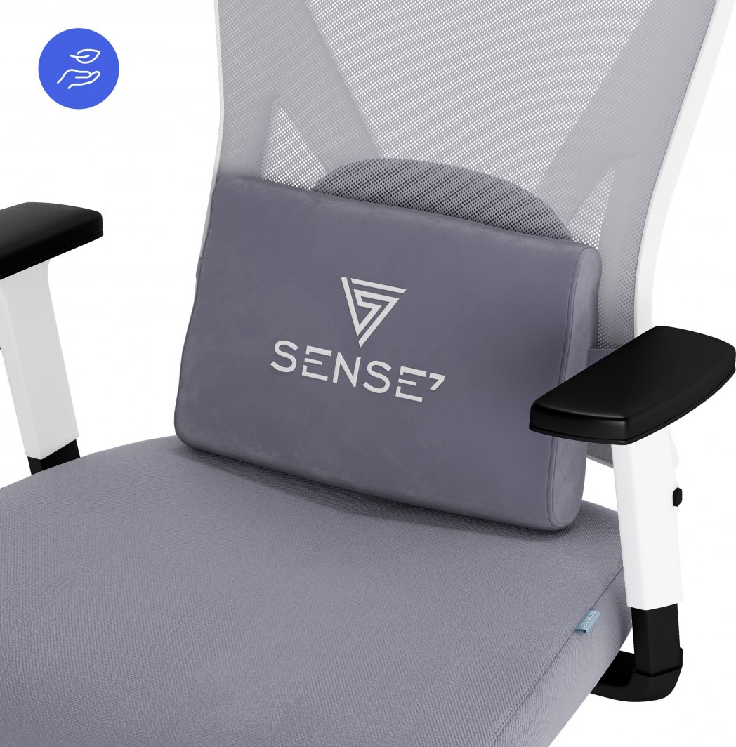 [OUTLET] Karrige për zyrë SENSE7 Tone, e hirtë/ bardhë