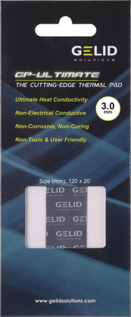 Jastëk termik Gelid GP Ultimate, 120 x 20 mm, trashësi 3 mm, blu