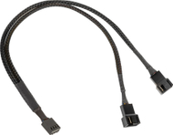 Kabllo ndarëse PWM Kolink 1 në 2, 35cm, e zezë