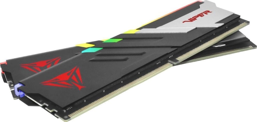Memorie Patriot Viper Venom RGB, DDR5, 64 GB, 6000 MHz, CL30, PVVR564G600C30K