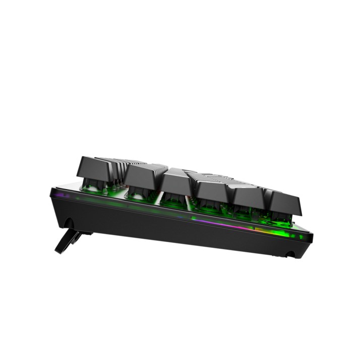 Tastierë Gaming Krux Solar, USB, RGB, e zezë