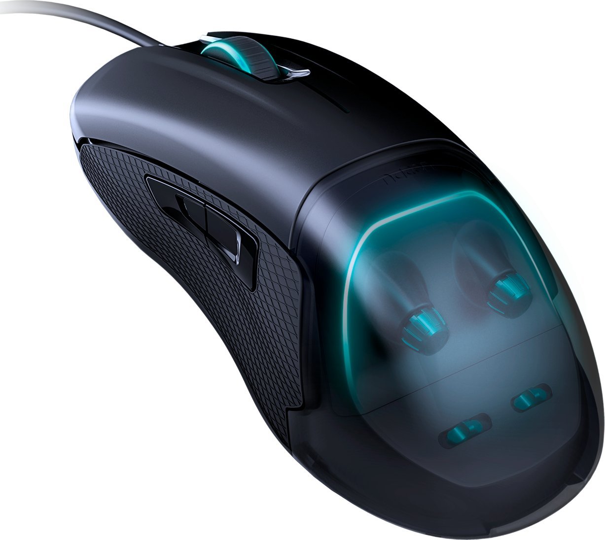 Гејминг глушец Nacon GM-500 E-SPORT, 6400 DPI, со кабел, црн