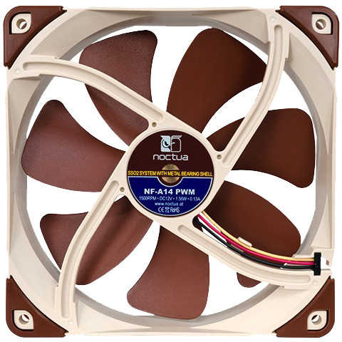 Ftohës Noctua NF-A14 PWM, 140 mm