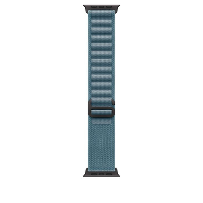 Apple Watch 49mm Loop, Black Alpine Loop, Medium, Black Titanium Finish