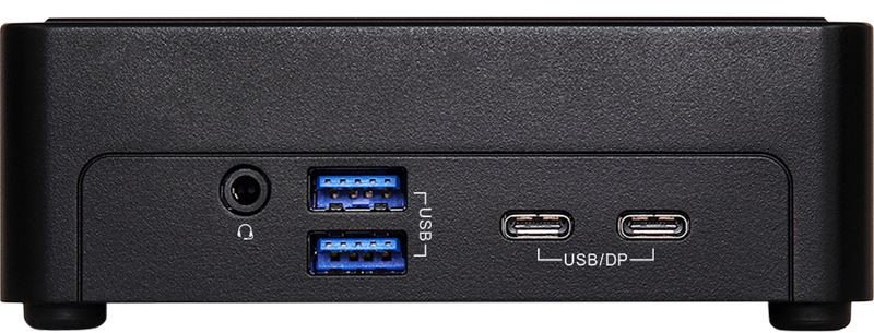 Мини ПК barebone ASRock NUCS-Box-225H, DDR5, HDMI USB-C USB-A, црн