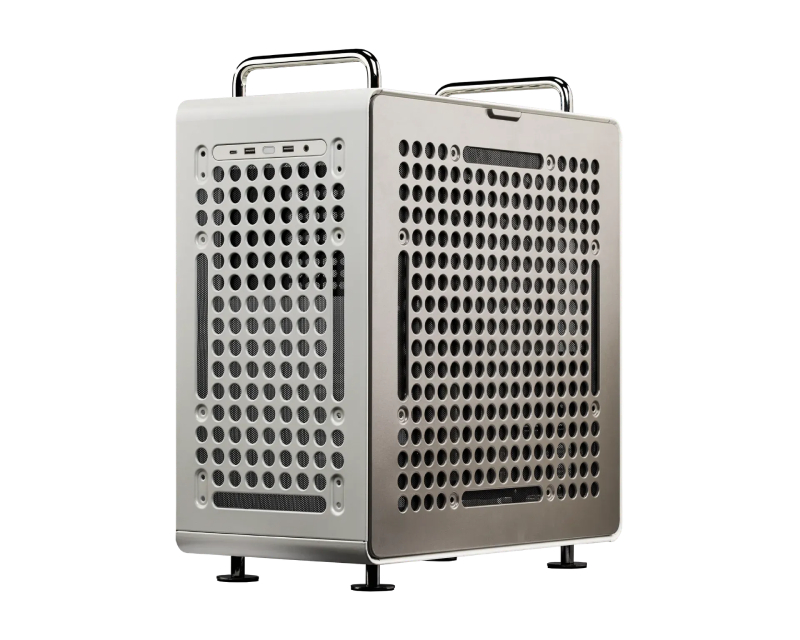 Kasë kompjuteri Cooler Master Qube 540 Moonstone (Q540-LGNN-S00), Mid-Tower, Tempered Glass, e bardhë