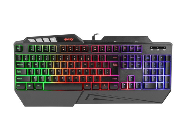 Tastierë Gaming Natec Fury Skyraider, USB, e zezë,