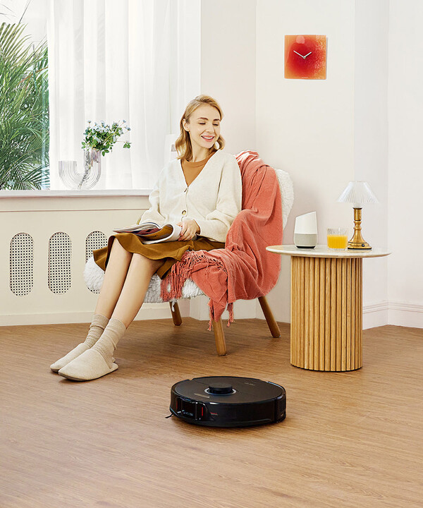 Fshesë robotike Roborock S8, e zezë