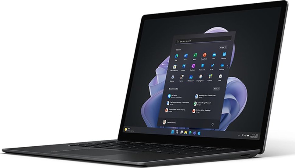 Laptop Microsoft Surface Laptop 5, 15", Intel Core i7-1265U, 16GB RAM, 256GB SSD