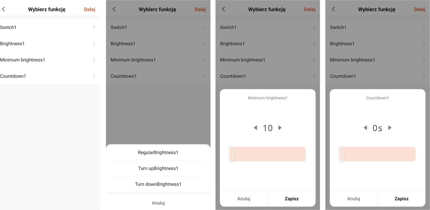 Kontrollues ndriçimi WiFi Tuya OXT SWT24, kanal i vetëm, aplikacion Android iOS, i bardhë