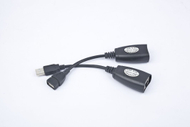 Përshtatës Gembird UAE30M USB - RJ45 (UAE30M), i zi