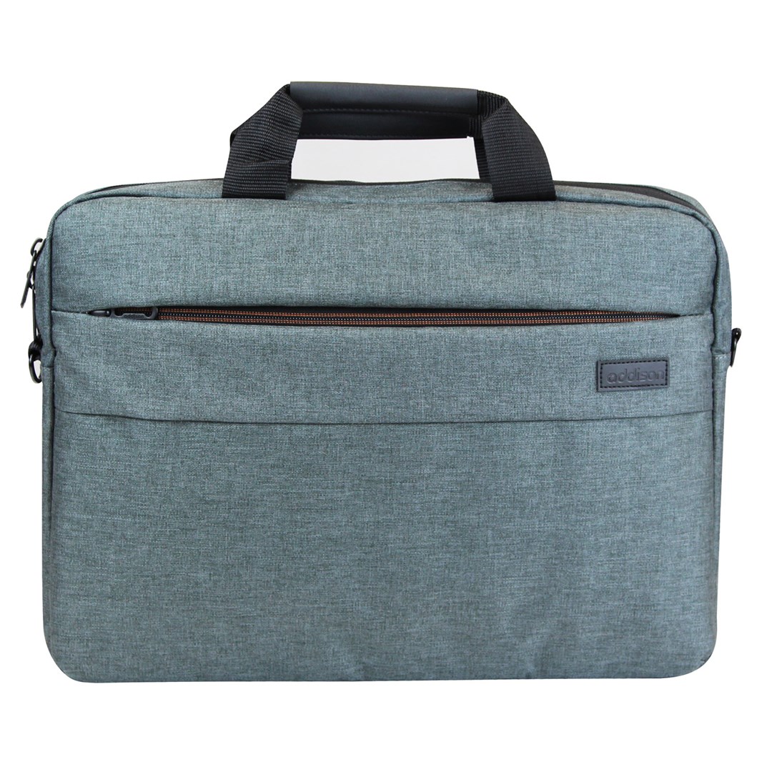 Çantë dore për laptop Addison 307015, 15.6", e hirtë