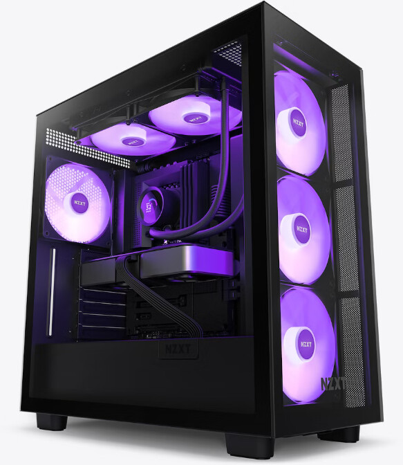 Ftohës NZXT Kraken 280 RGB, i zi