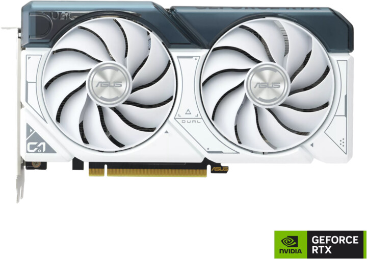 Kartelë grafike ASUS Dual GeForce RTX 4060 Ti White Edition, 8GB GDDR6