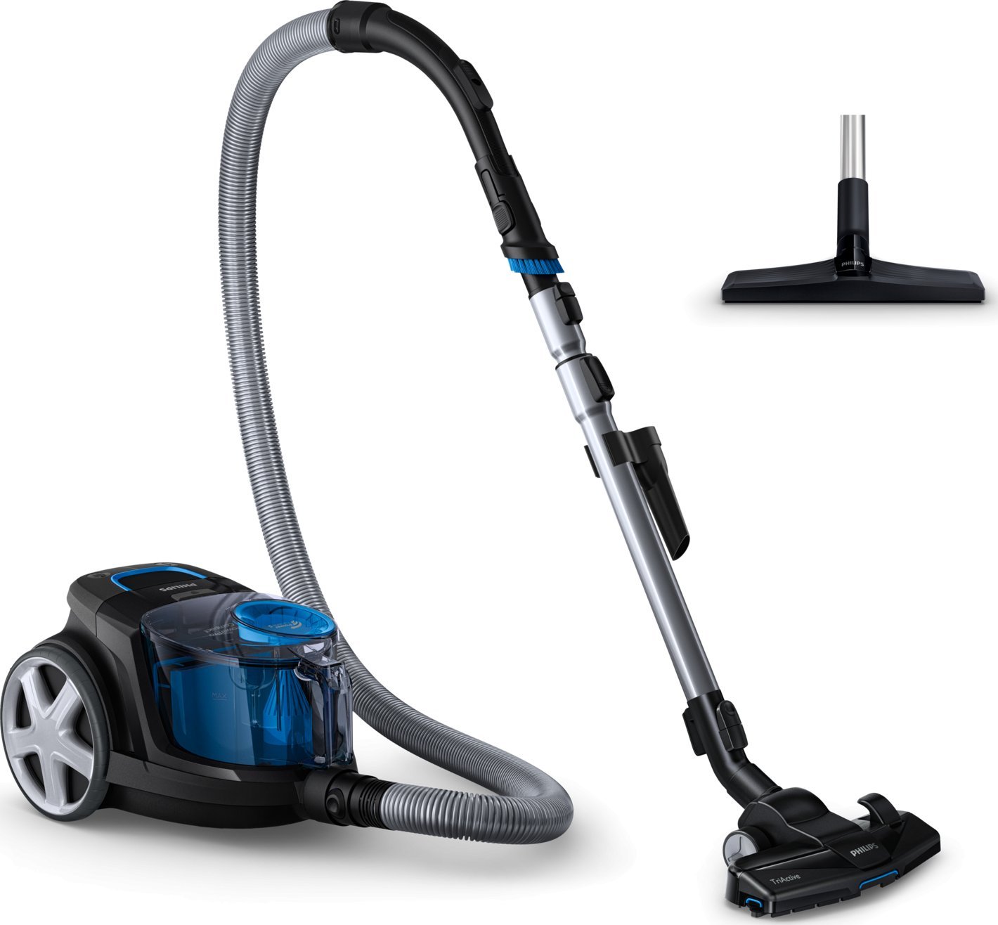 Fshesë me korent pa qese Philips PowerPro Compact FC9331/09, 900W, 1.5L, e zezë