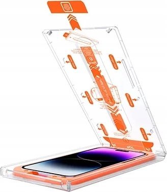 Mbrojtës ekrani Mobile Origin për iPhone 15 Pro Max, xham privatësie 9H, 2 copë, transparent