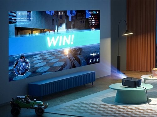 Projektor Yaber K2s, Full HD 800 ANSI Lumens, Android TV, i zi
