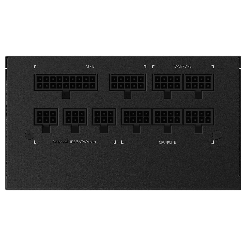 Напојување Gigabyte P850GM, 850 W 20+4 pin ATX ATX, црно