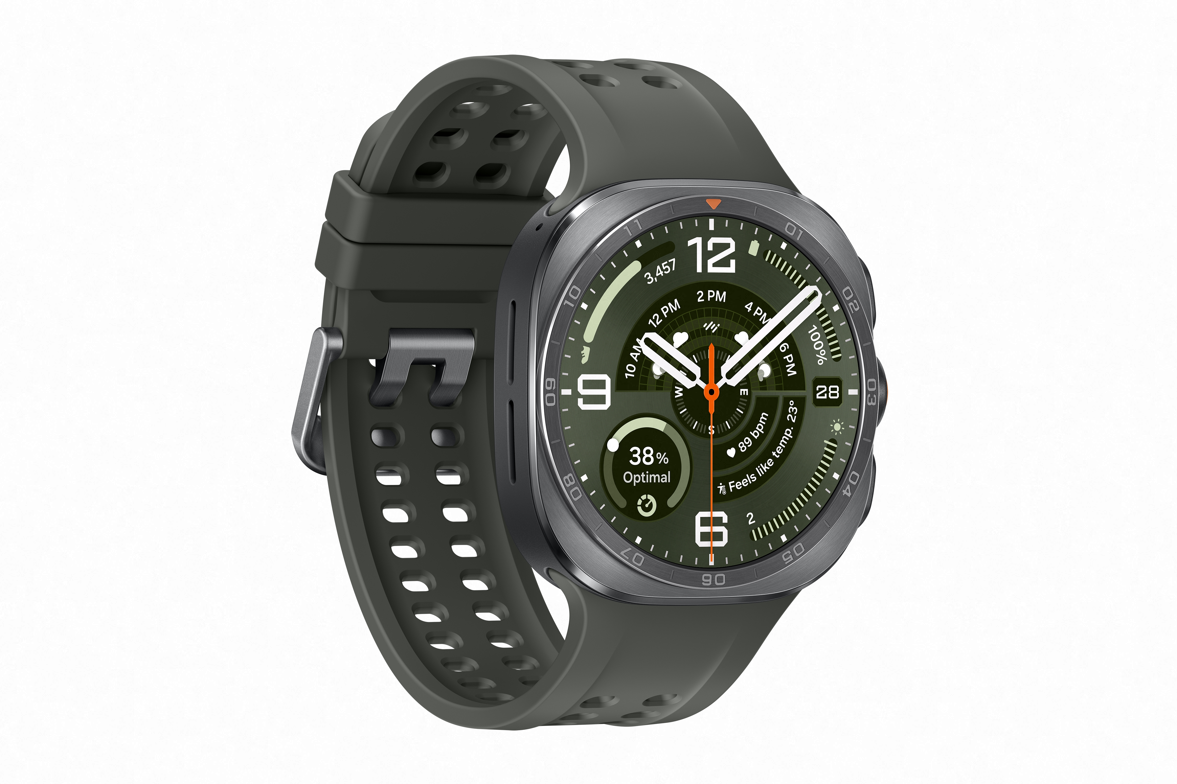 Orë e mençur Samsung Galaxy Watch Ultra2, LTE, e argjendtë