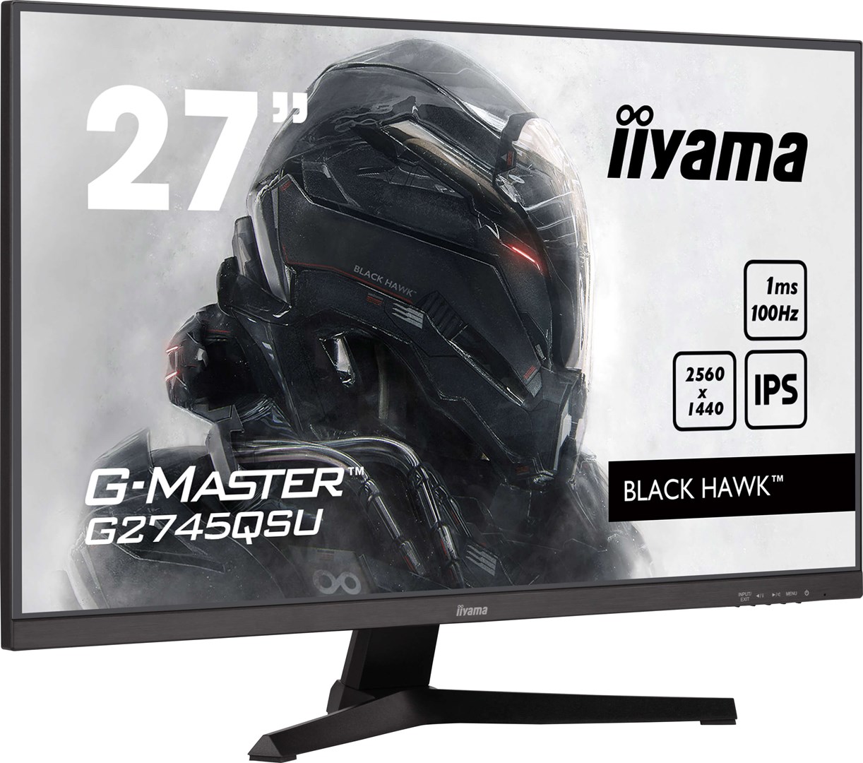 Monitor gaming Iiyama G-MASTER G2745QSU-B2, 27", WQHD 2560 x 1440, i zi