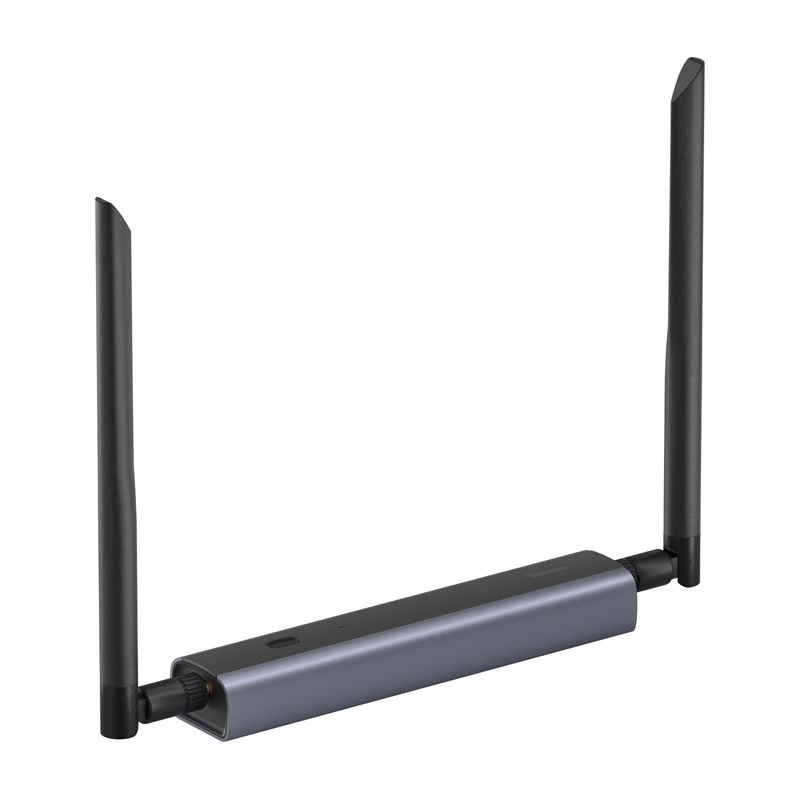 Dongle smart home SONOFF Dongle-M Max, Zigbee Thread, PoE Ethernet Wi-Fi, gri e zezë