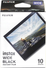 Фотографски филм Fujifilm Instax Wide, црн, 10 експозиции