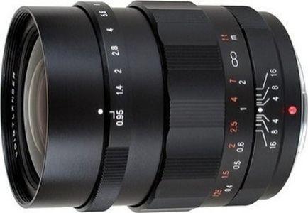 Lente Voigtlander Nokton, 17 mm, f / 0.95, 4 / 3