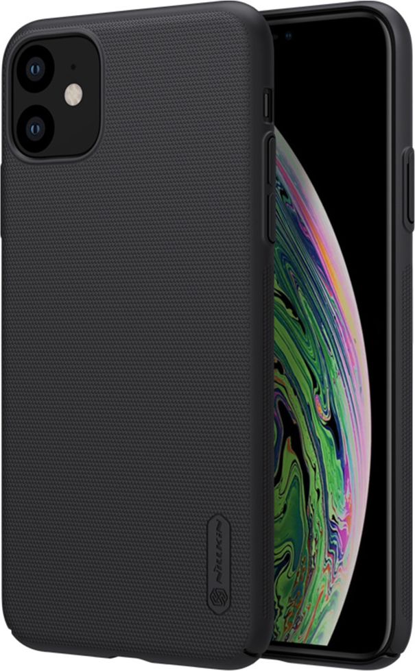 Mbrojtëse Nillkin Frosted për iPhone 11, e zezë