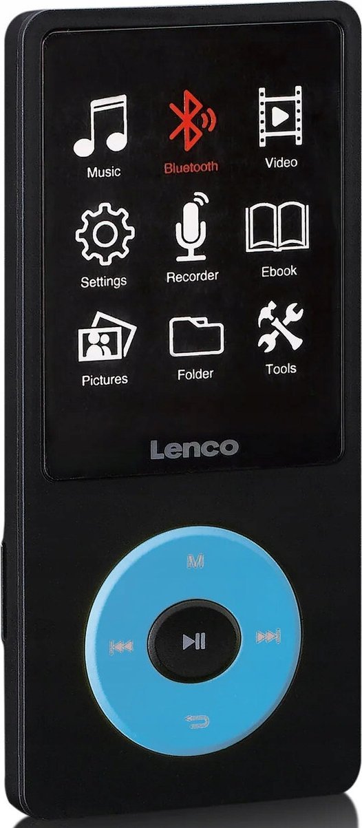 MP4 Player Lenco Xemio-860, 8GB, Bluetooth, blu