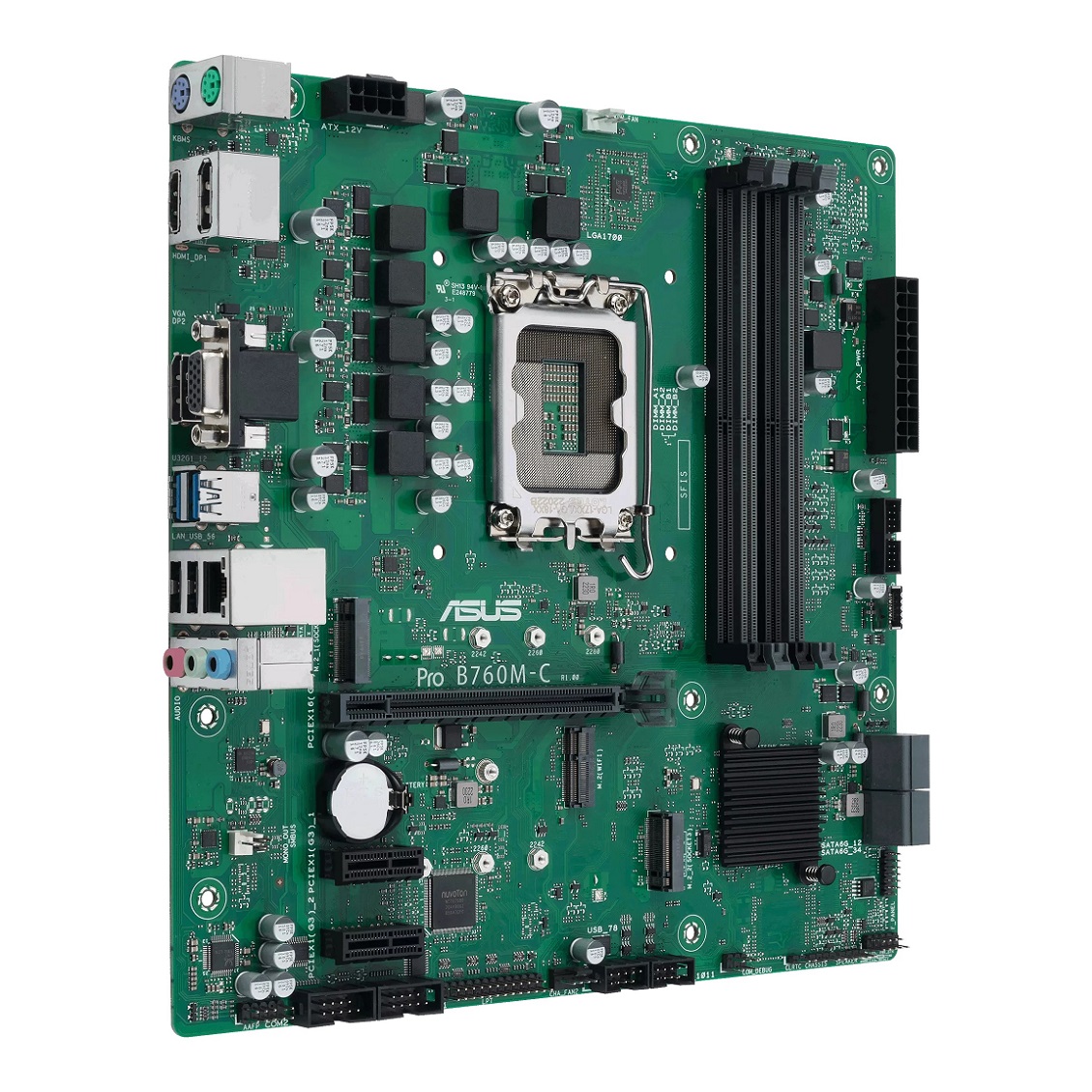 Pllakë amë ASUS Pro B760M-C-CSM/LGA 1700
