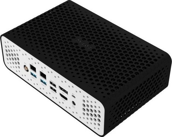 Mini-PC Zotac CI625, Core i3-1115G4, Intel UHD Graphics, i bardhë/zi
