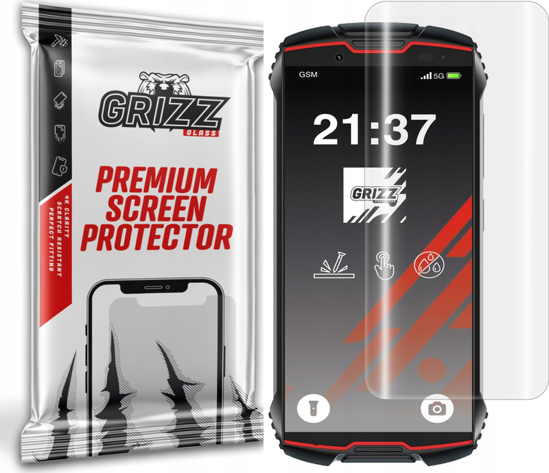 Folie mbrojtëse Hydrogel për telefon Cubot King Kong Mini 2 Pro, transparente