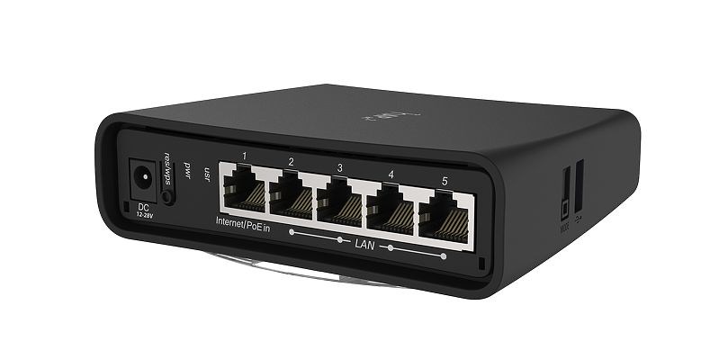Router WiFi MikroTik hAP ac², Dual Band, 1167 Mbit/s, i zi