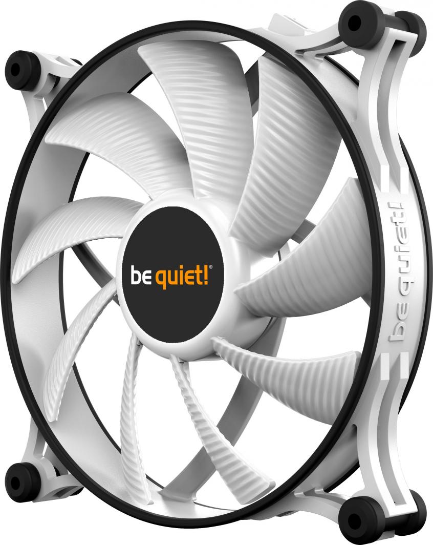 Ftohës be quiet! Shadow Wings 2, 140 mm, i bardhë