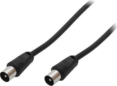 Kabëll antene TV Platinet, COAX plug plug, 1.8m, i bardhë