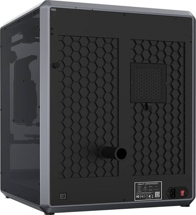 Printer 3D Creality K1 Max, paketë me pllakë Smooth PEI, PLA 1.75mm 1kg i zi
