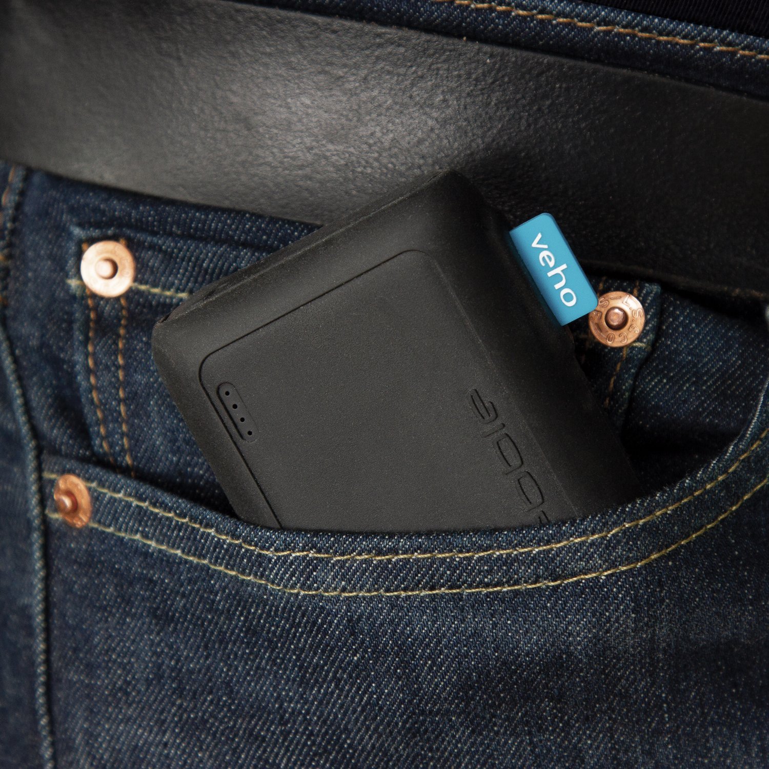 Power bank Veho Pebble PZ-12, 10000mAh, 20W USB-C PD, i zi