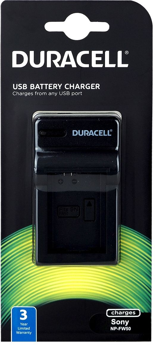 Karikues për bateri kamere Duracell DRS5962, për Sony NP-FW50, 8 V, 500 mA