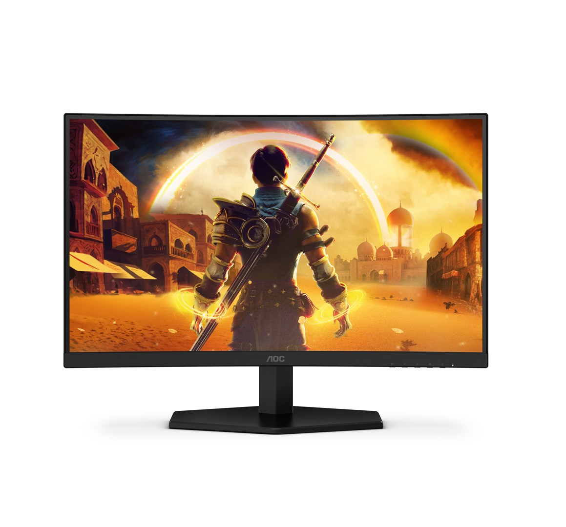 Monitor AOC G4 C24G42E, 23.6" FHD 1920x1080, LED, 180 Hz, i zi/kuq