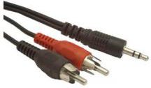Kabllo Gembird Jack, 3.5mm, 0.2m