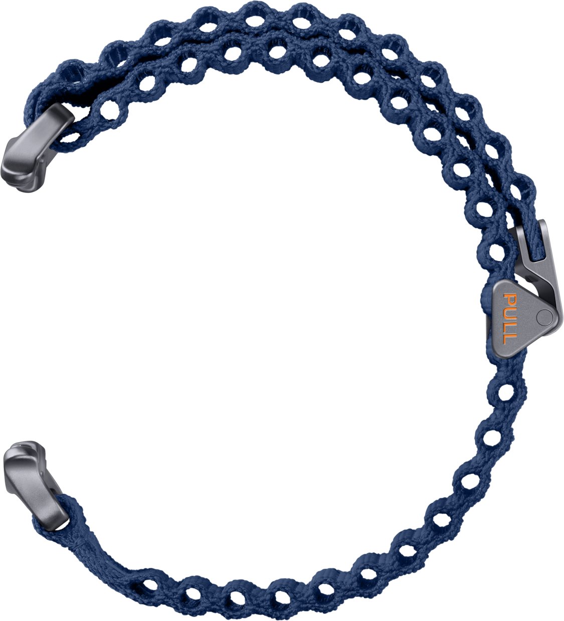 Rrip ore Samsung Trail Band për Galaxy Watch Ultra, stof sportiv, i kaltër