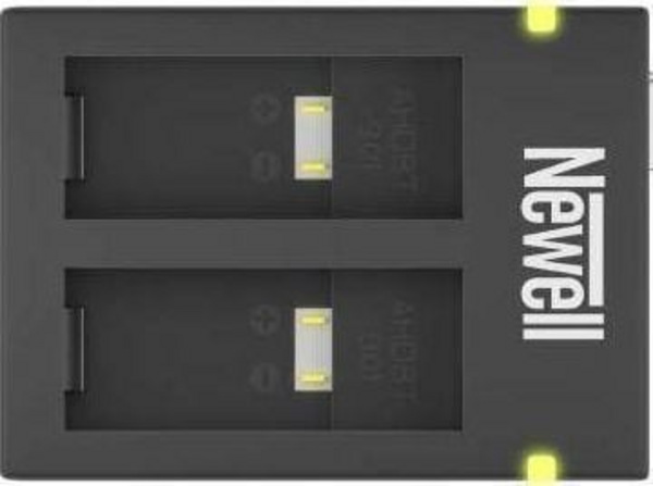 Karikues dykanalësh Newell SDC USB AHDBT 901, për GoPro HERO 9 Black, me LED tregues, i zi