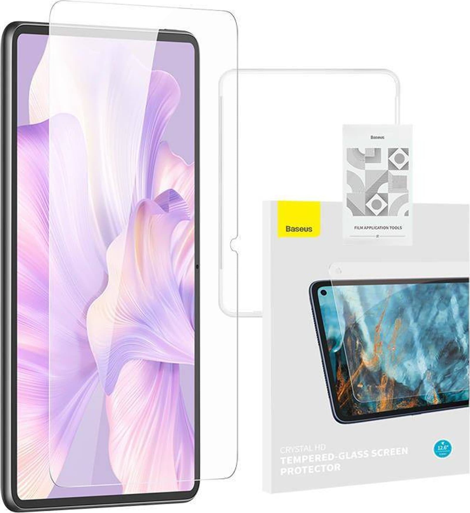 Qelq mbrojtës Baseus Crystal, për Huawei MatePad Pro 12.6", 0.3 mm, transparent
