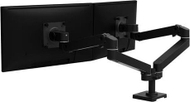 Krah monitori Ergotron LX Pro Series 45-686-292, për 27", për tavolinë, i zi