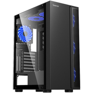 Kuti kompjuteri Spacer ICE HERO, ATX Mid Tower, 6 ventilatorë, e zezë