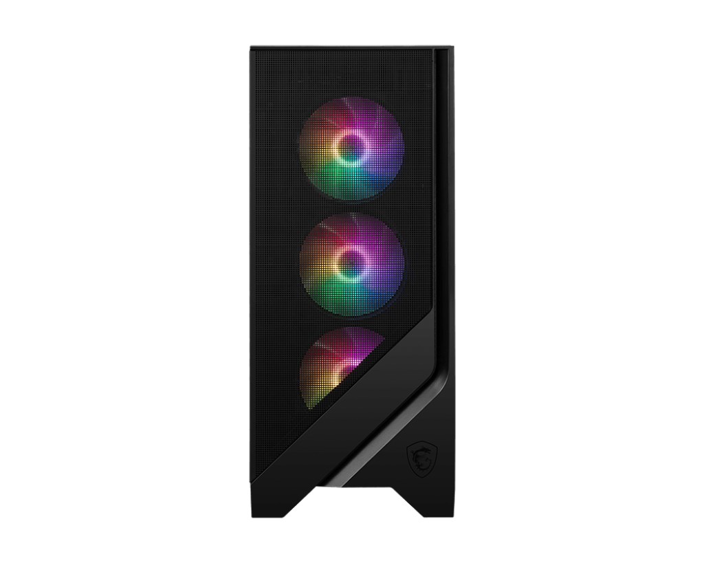Kutia PC MSI Mag Forge 120A Airflow, midi tower, me 4 ventilatorë 120mm, e zezë