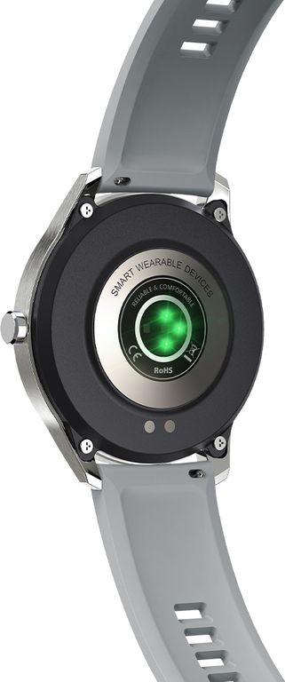 Smartwatch G.rossi SW018-2, ekran me prekje, funksione fitnesi, e zezë