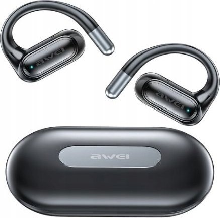 Kufje pa tela Awei T93, Bluetooth 5.3, HiFi stereo, sport, të zeza